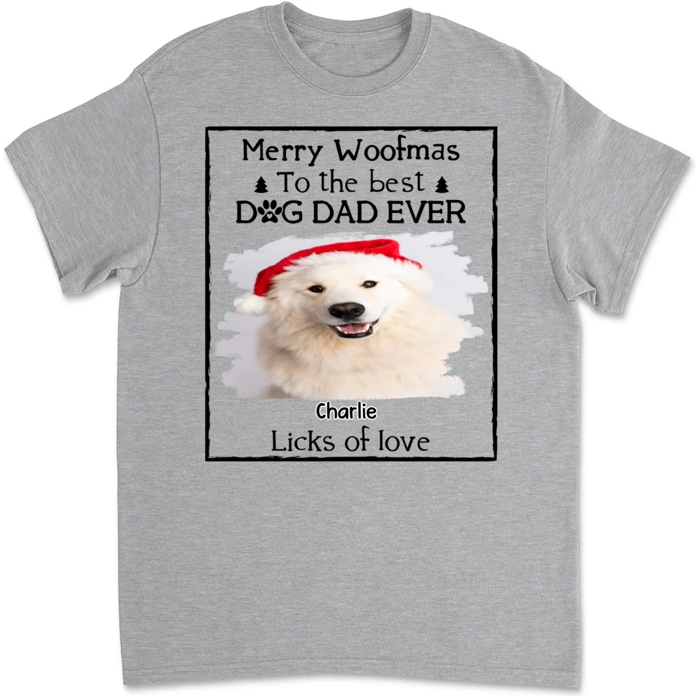 Licks Of Love Snow Bright Version Photo - Personalized Custom Premium T-shirt - Image 6
