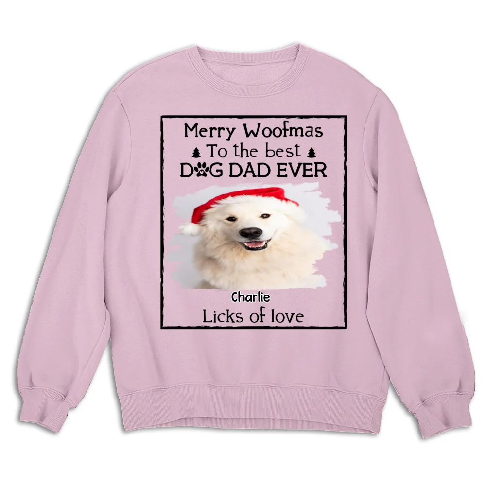 Licks Of Love Snow Bright Version Photo - Personalized Custom Sweatshirt - Image 6