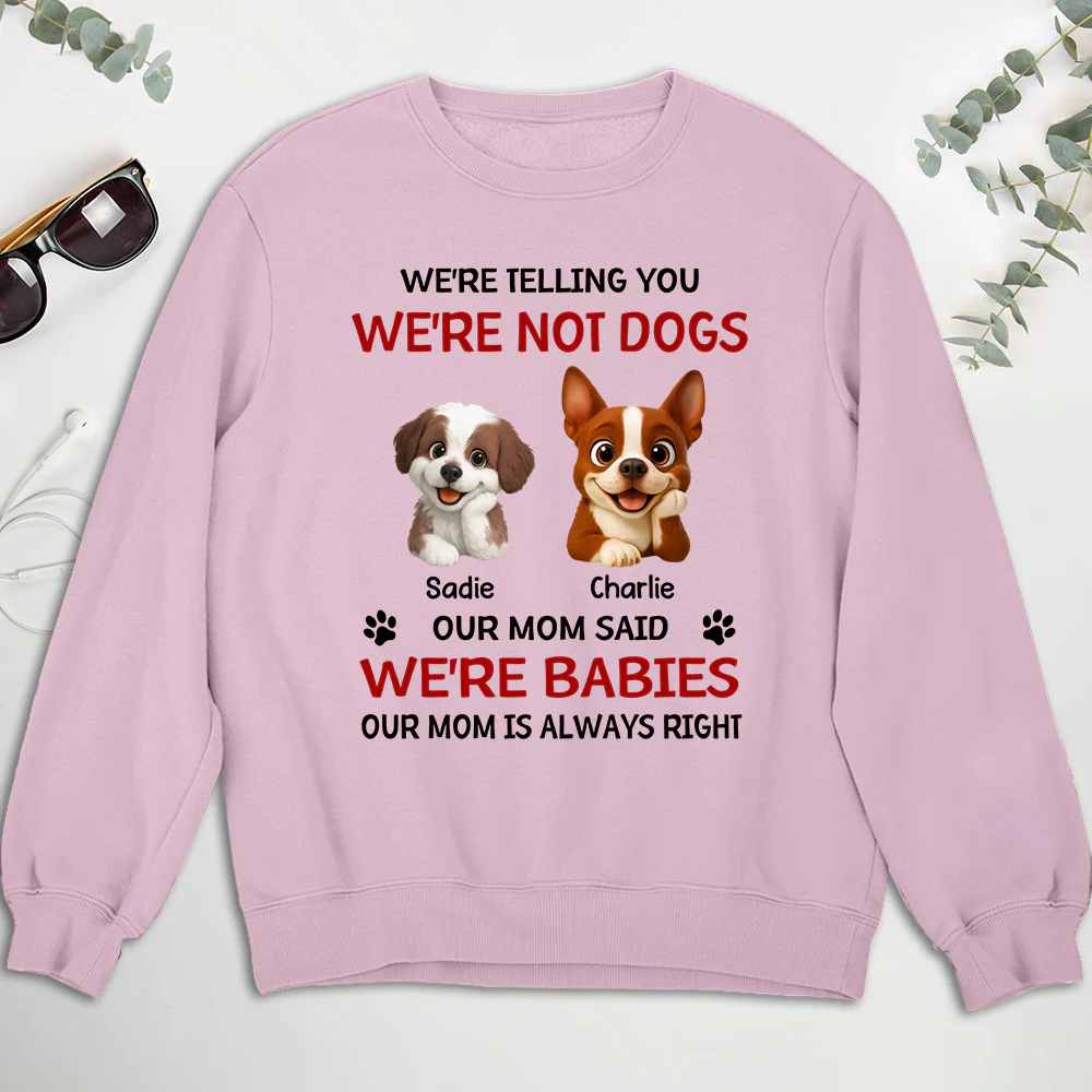 Litterally A Baby - Personalized Custom Sweatshirt - Image 3