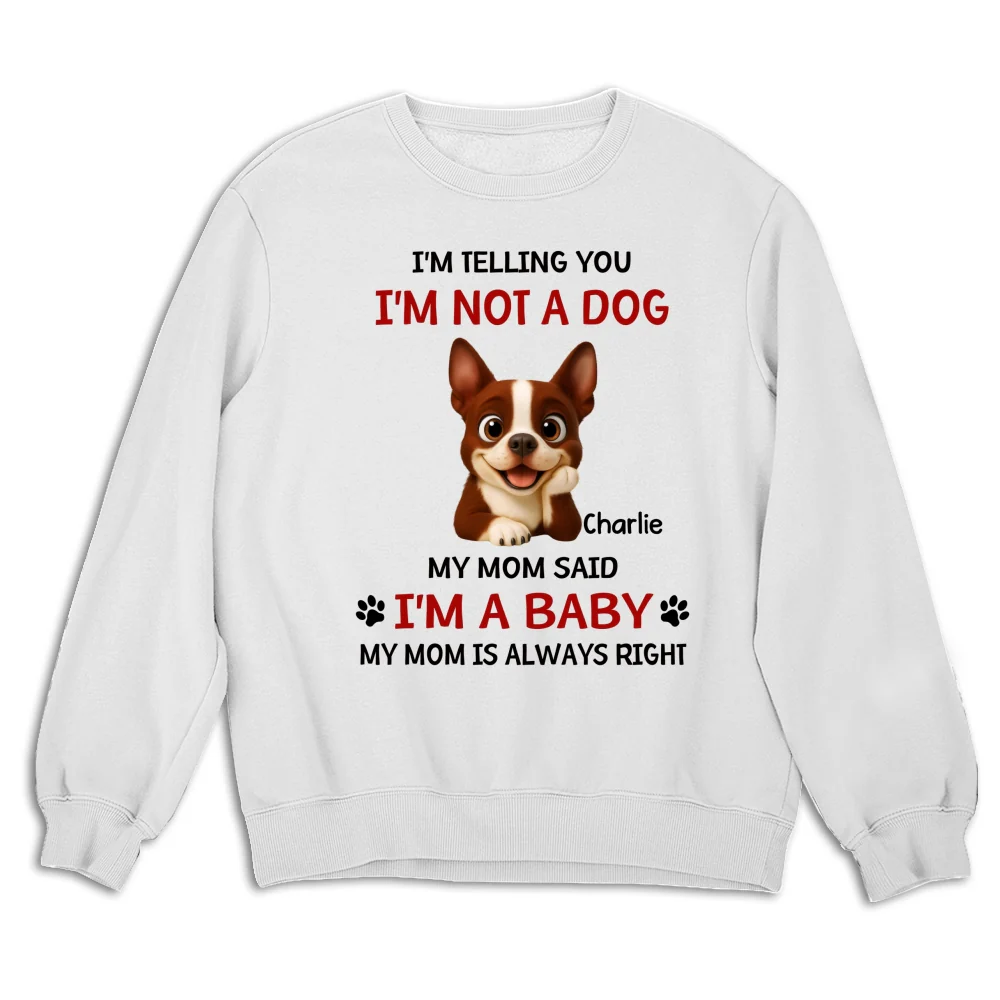 Litterally A Baby - Personalized Custom Sweatshirt - Image 4