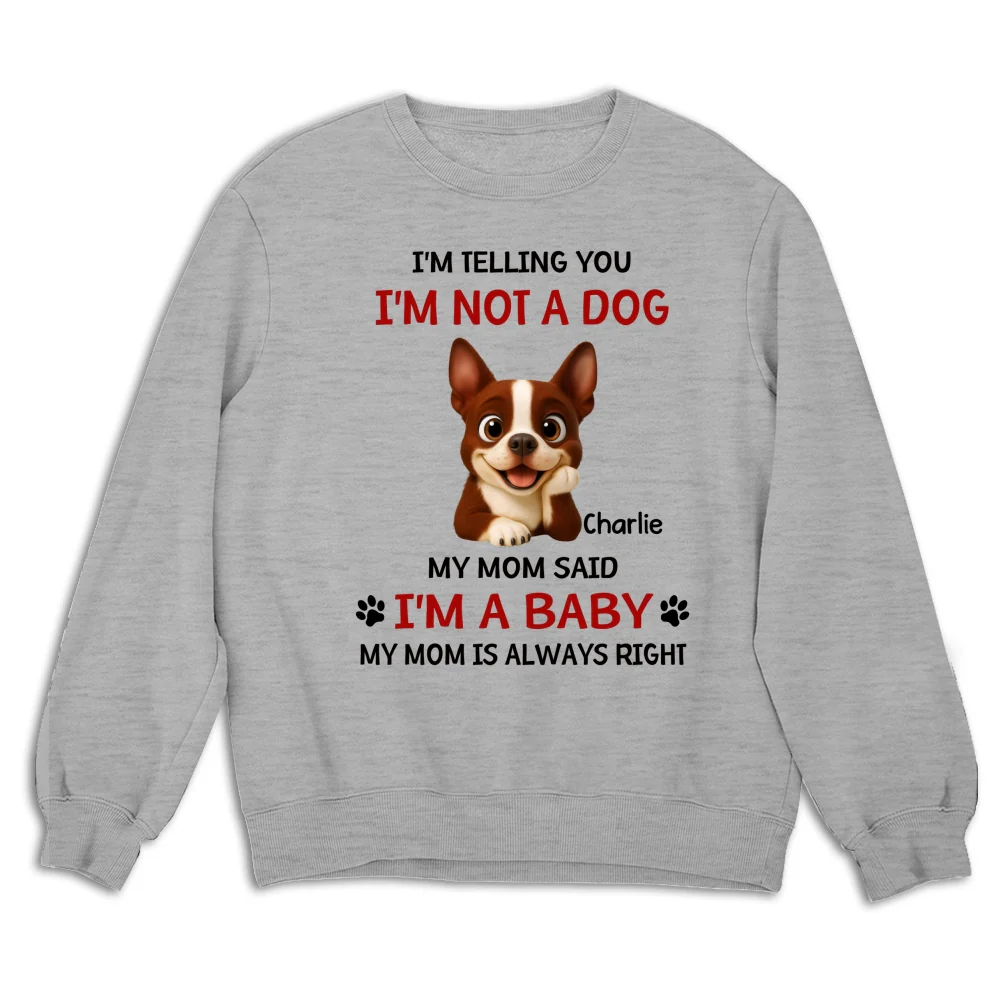 Litterally A Baby - Personalized Custom Sweatshirt - Image 5