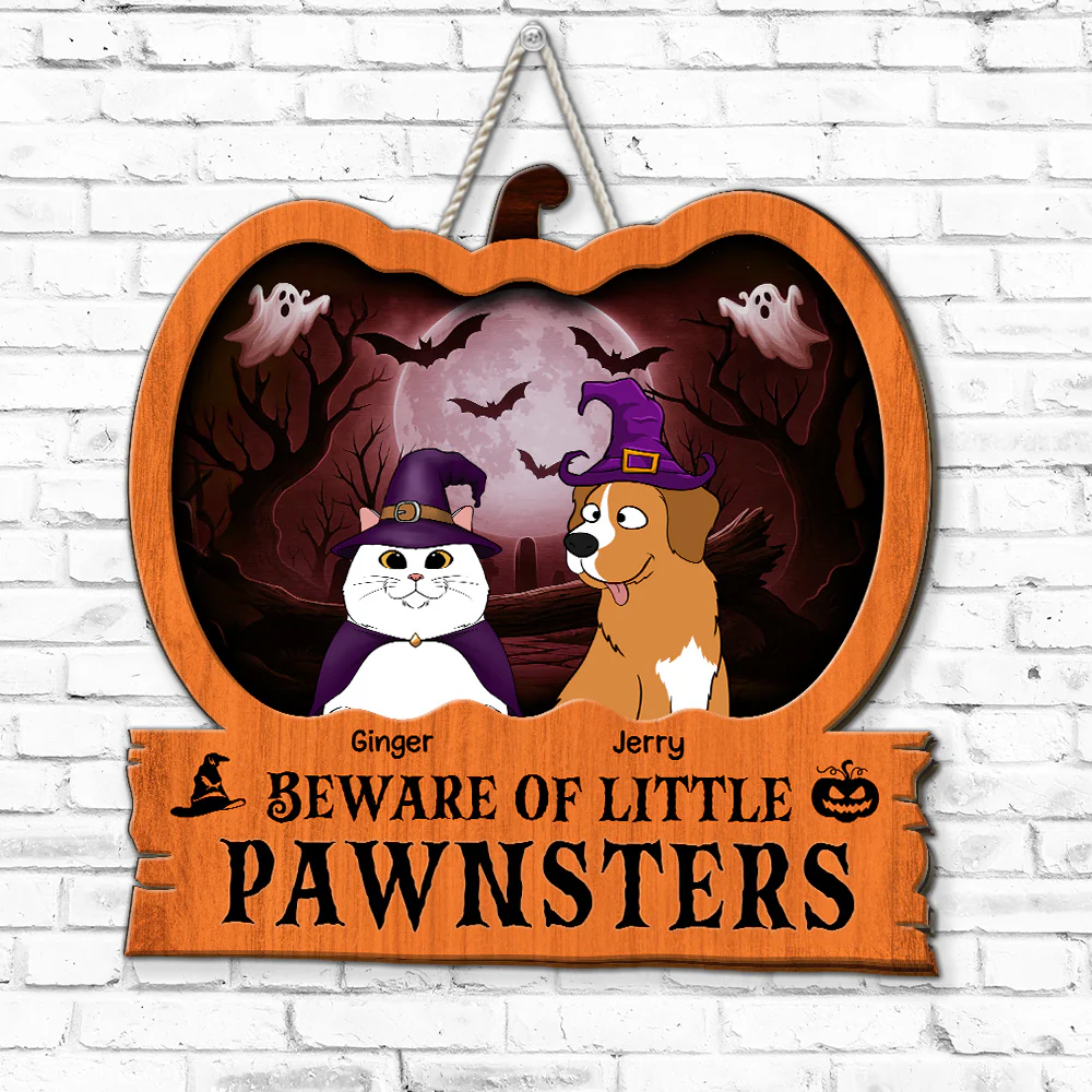 Little Pawnster Pet - Personalized Custom Wood Sign