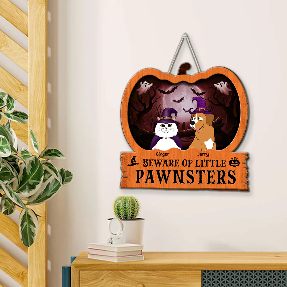 Little Pawnster Pet - Personalized Custom Wood Sign - Image 3