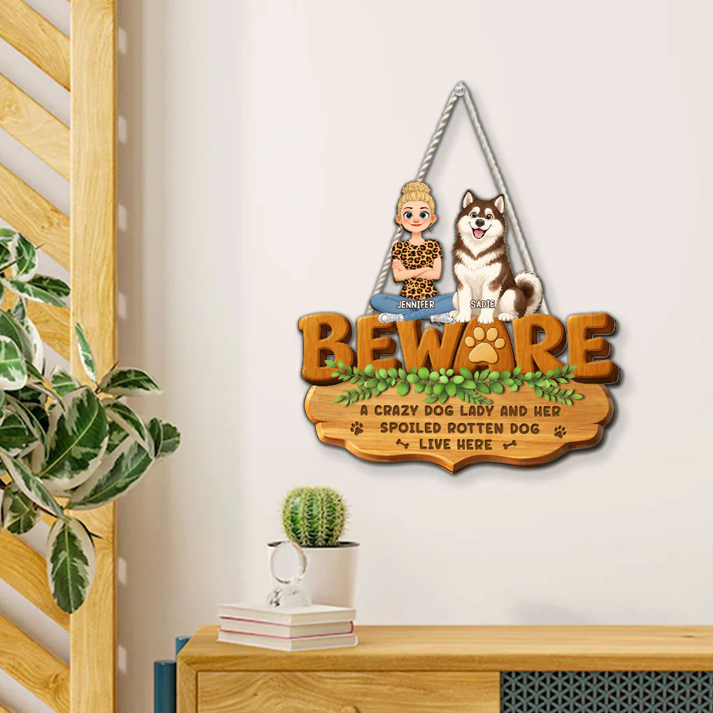 Live Here New Style - Personalized Custom 3D Effect Wood Sign - Image 4