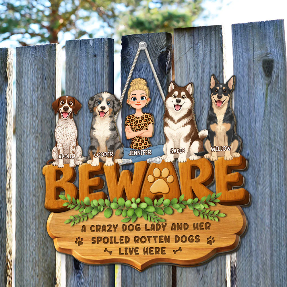 Live Here New Style - Personalized Custom 3D Effect Wood Sign - Image 5