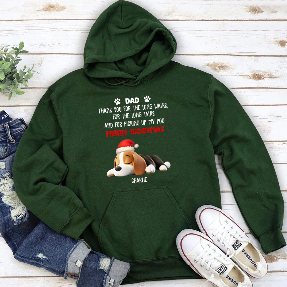 Long Walks Long Talks Dark Ver - Personalized Custom Hoodie - Image 4