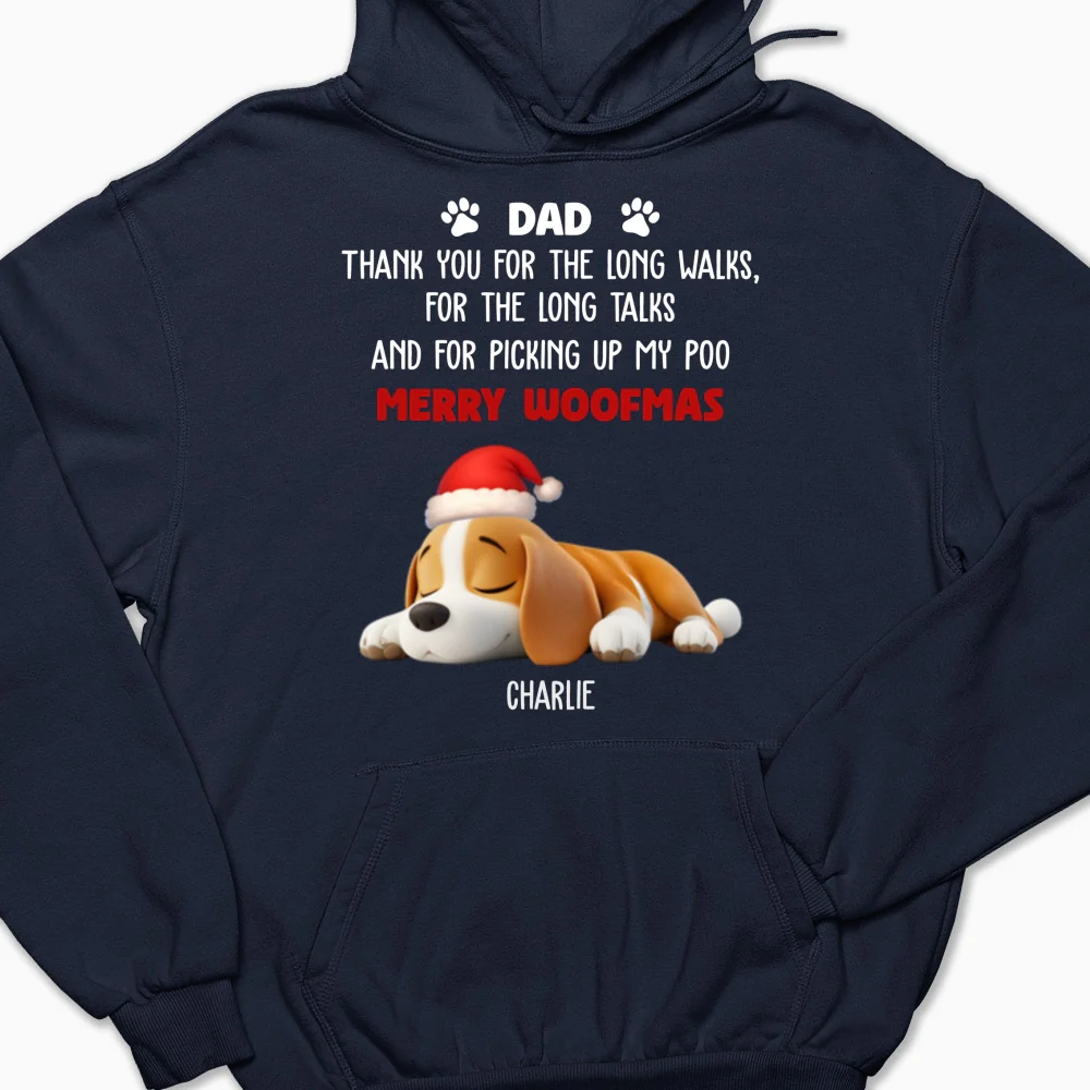 Long Walks Long Talks Dark Ver - Personalized Custom Hoodie - Image 6