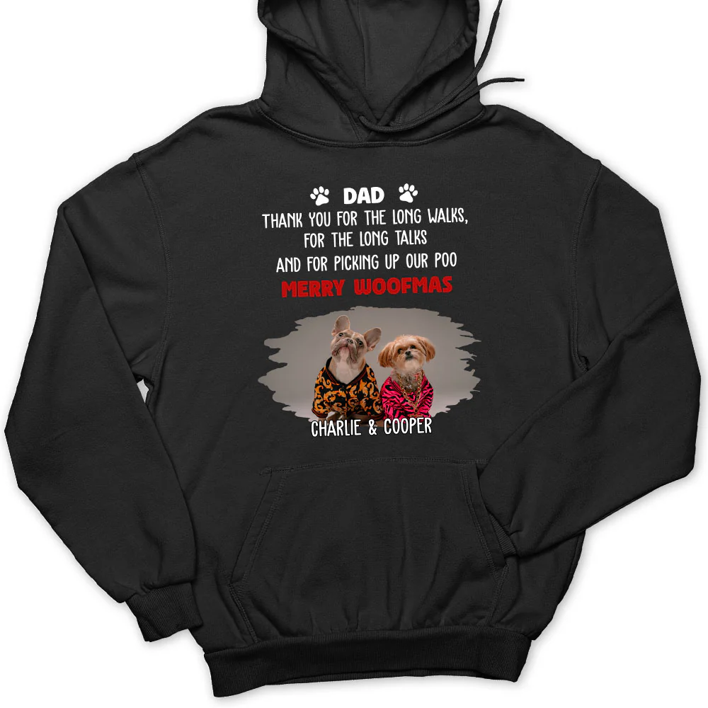 Long Walks Long Talks Dark Ver Photo - Personalized Custom Hoodie