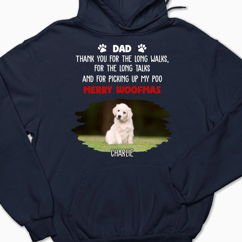 Long Walks Long Talks Dark Ver Photo - Personalized Custom Hoodie - Image 6