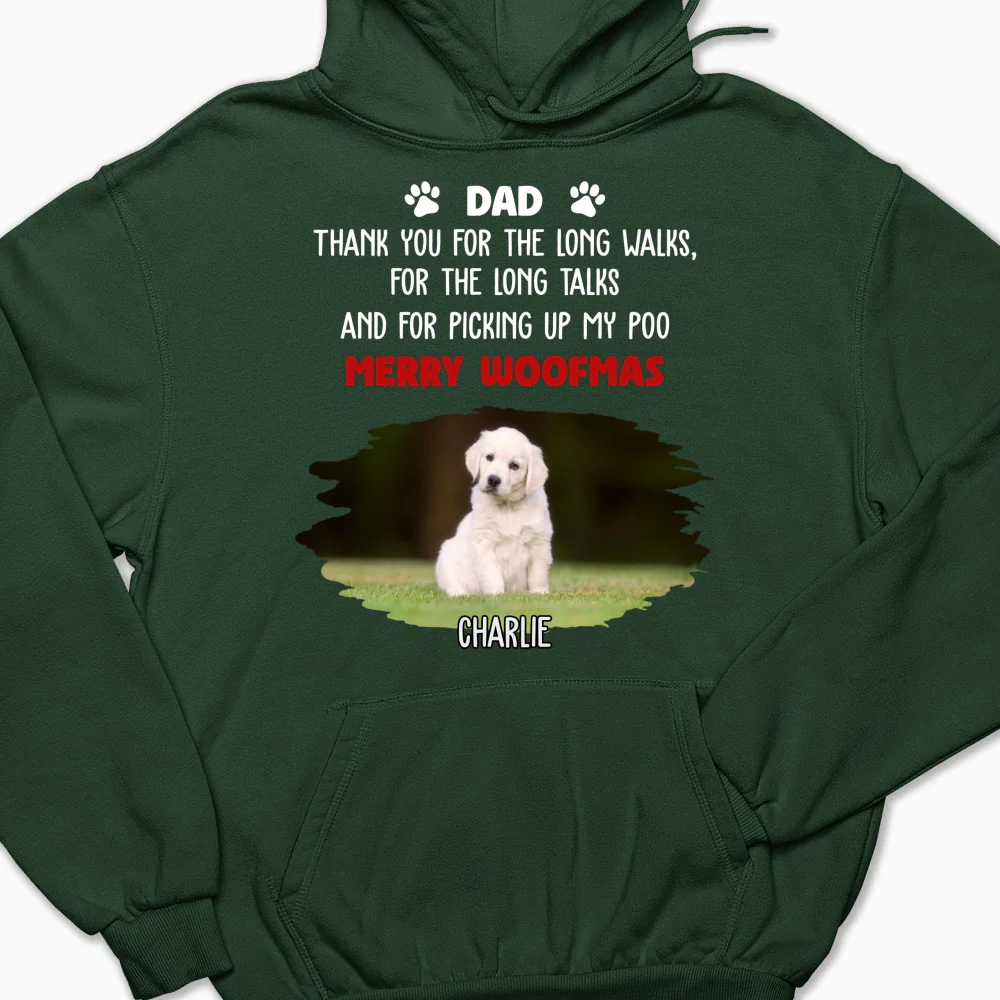 Long Walks Long Talks Dark Ver Photo - Personalized Custom Hoodie - Image 8
