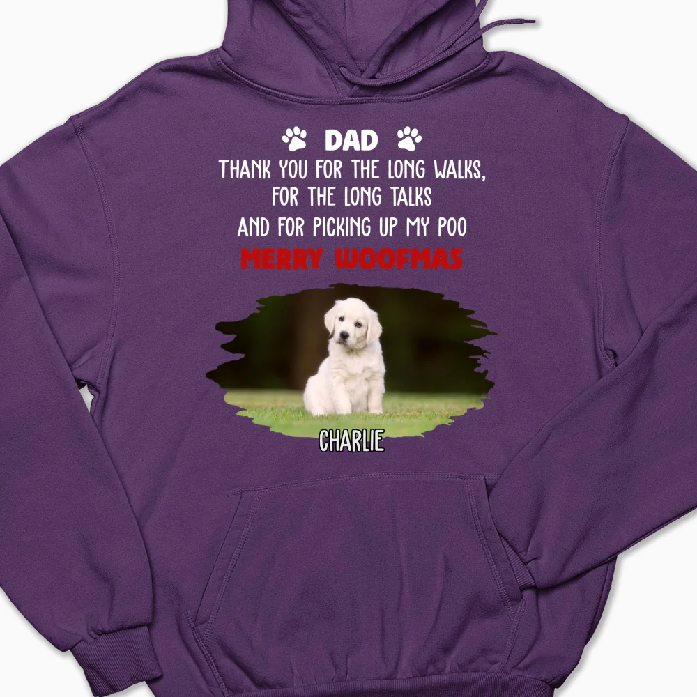 Long Walks Long Talks Dark Ver Photo - Personalized Custom Hoodie - Image 9