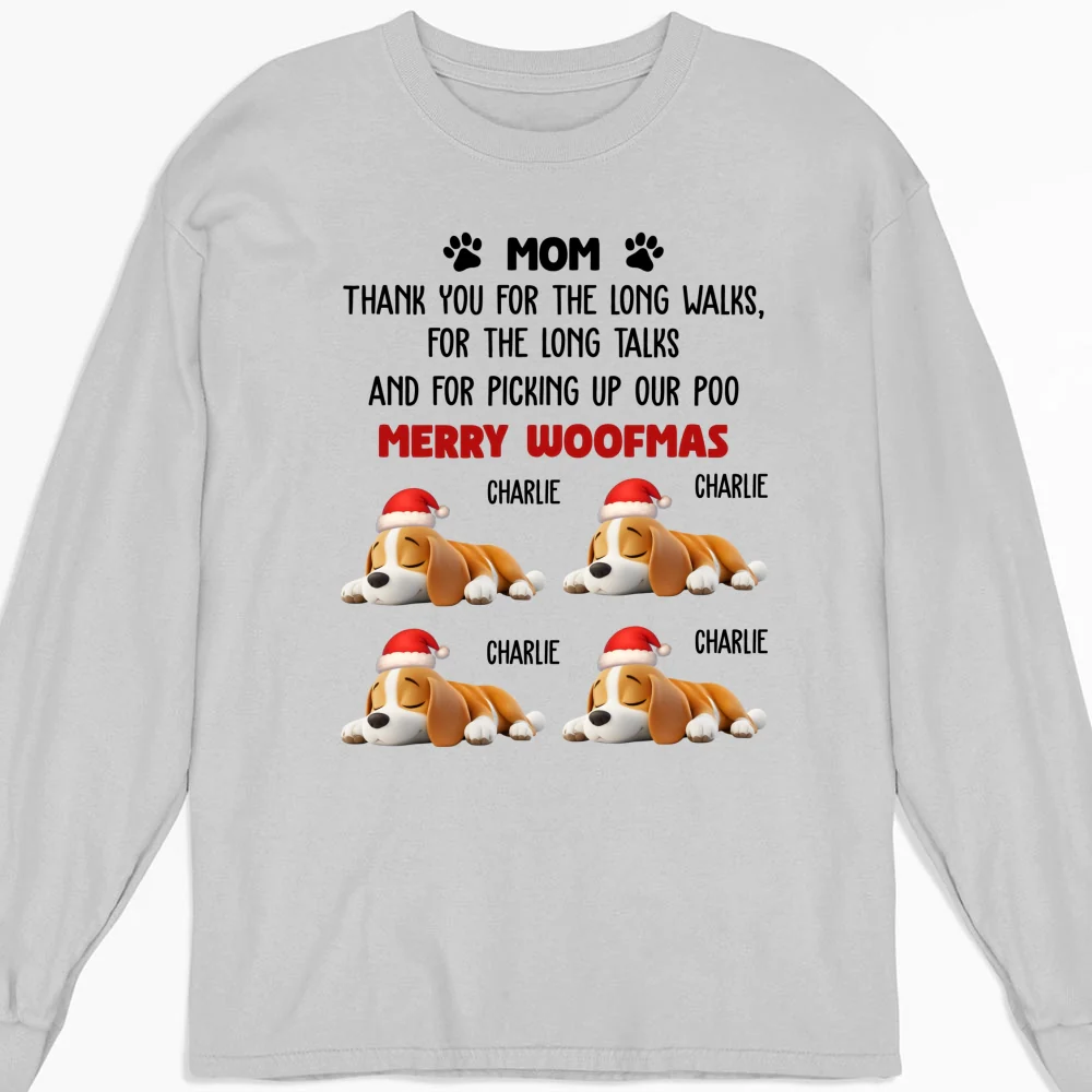 Long Walks Long Talks - Personalized Custom Long Sleeve - Image 5