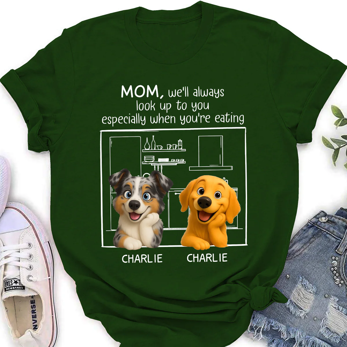 Look Up To You Ever Since - Personalized Custom 3D Effect Women's T-Shirt - Image 4