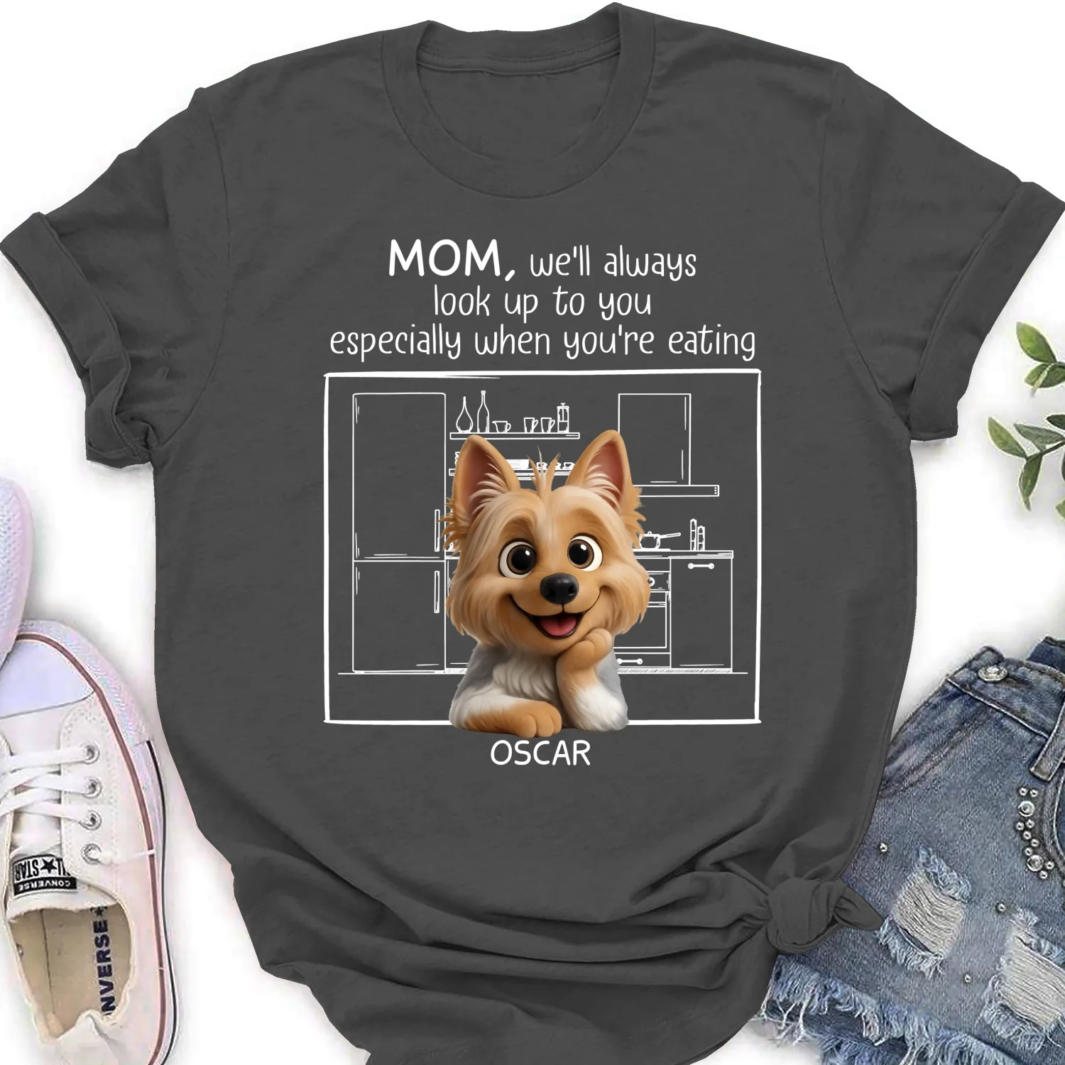 Look Up To You Ever Since - Personalized Custom 3D Effect Women's T-Shirt - Image 8