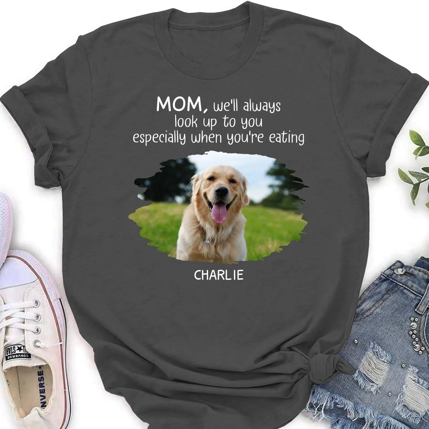 Look Up To You Ever Since Photo - Personalized Custom 3D Effect Women's T-Shirt - Image 5
