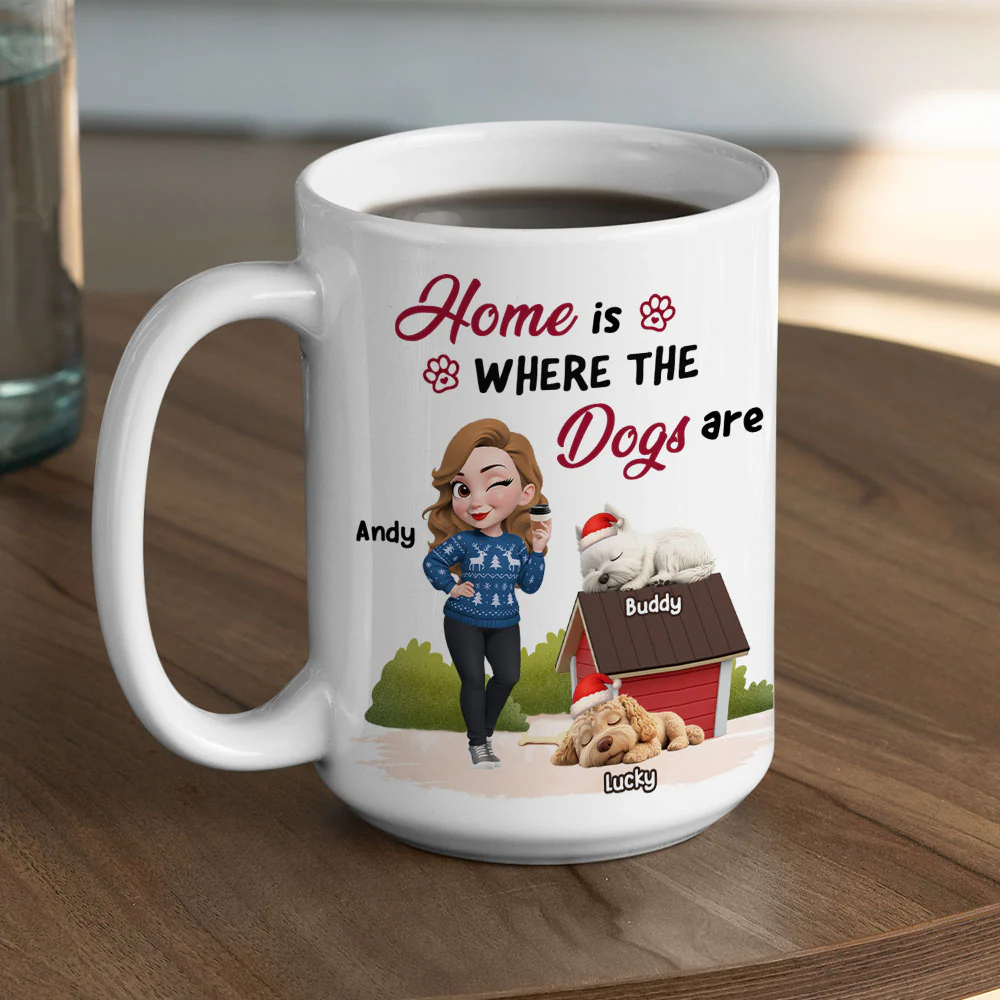 Love Having You Around - Personalized Custom Coffee Mug - Image 6
