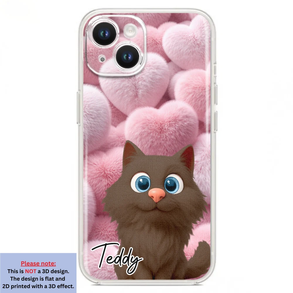 Love My Fur Babies Cats - Personalized Custom 3D Effect Phone Case - Image 16