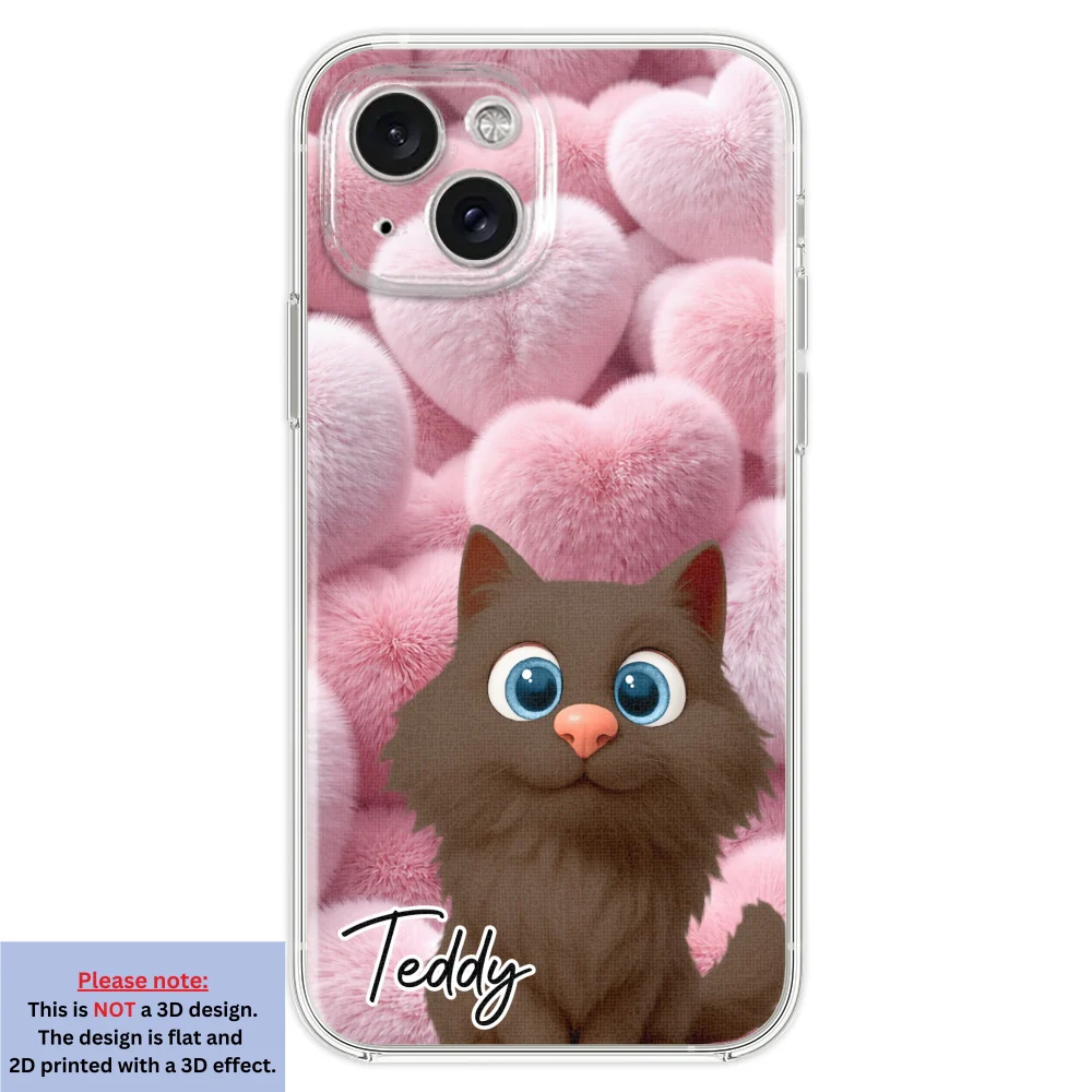 Love My Fur Babies Cats - Personalized Custom 3D Effect Phone Case - Image 20