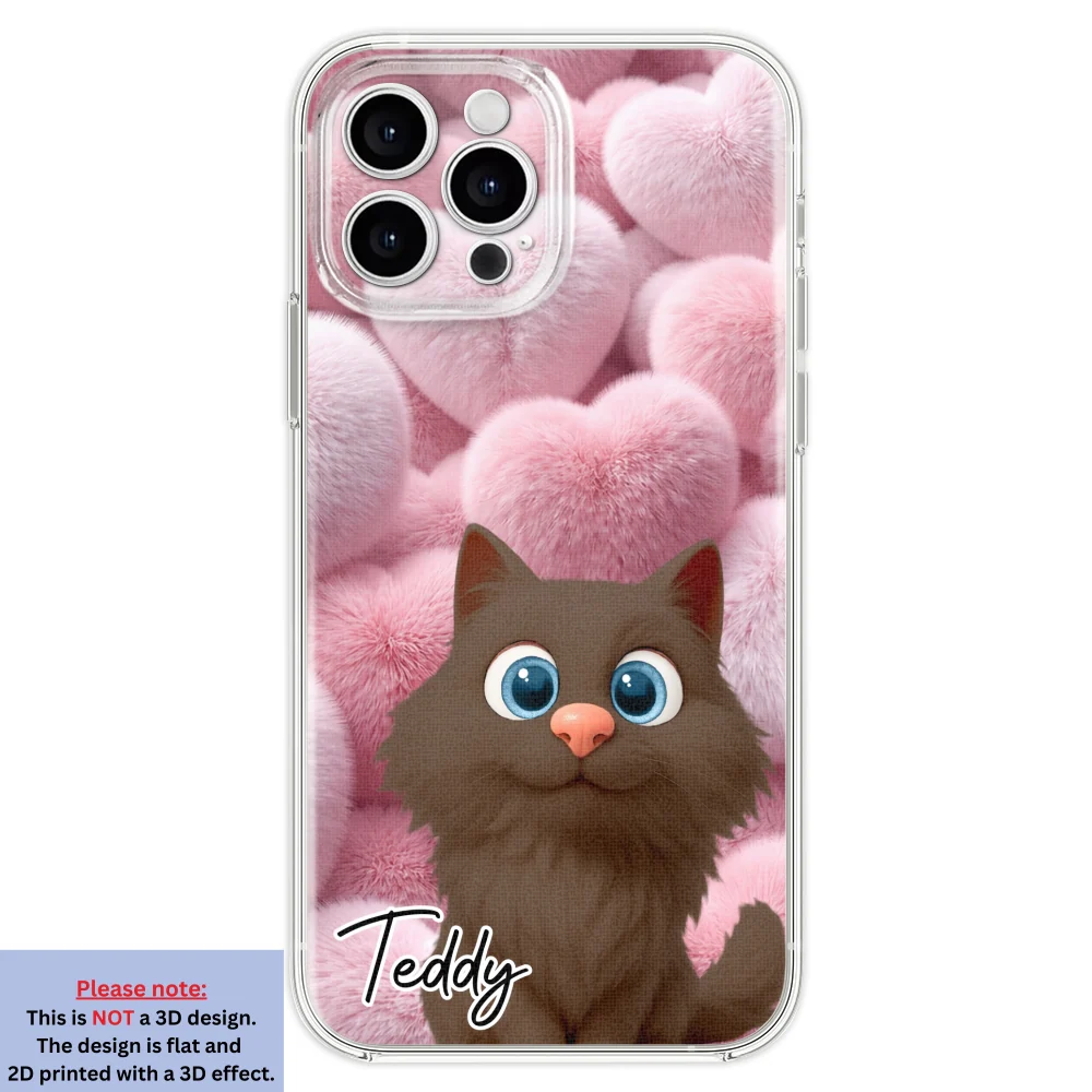 Love My Fur Babies Cats - Personalized Custom 3D Effect Phone Case - Image 21