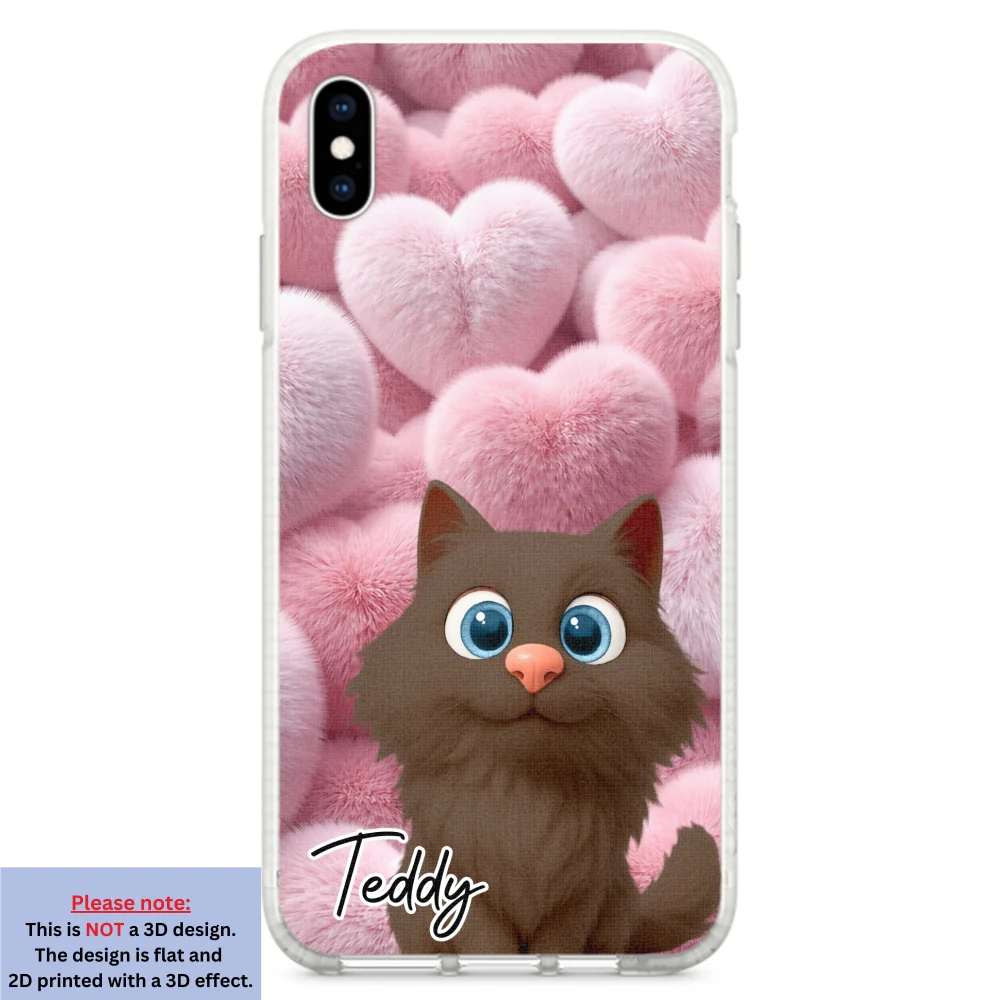 Love My Fur Babies Cats - Personalized Custom 3D Effect Phone Case - Image 23