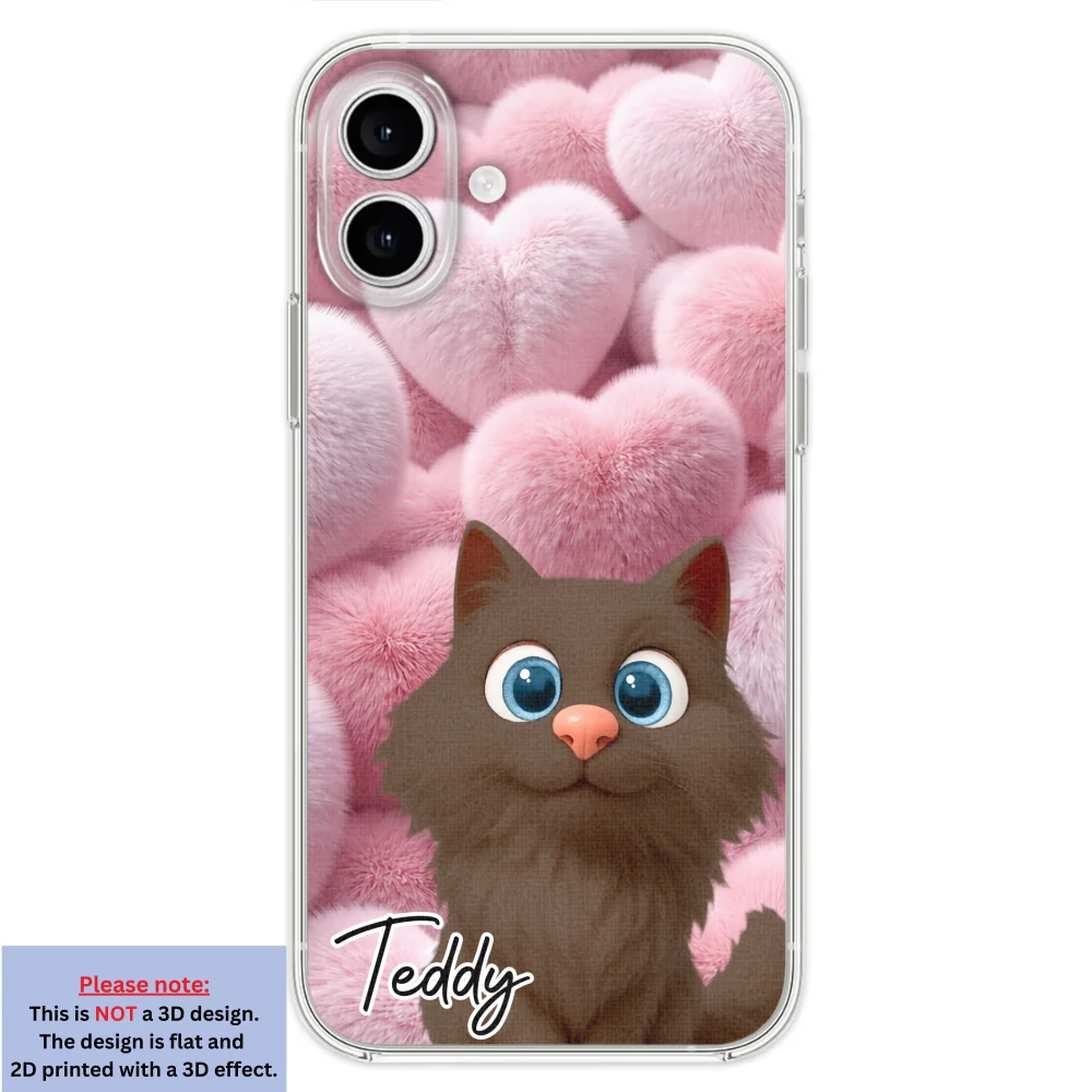 Love My Fur Babies Cats - Personalized Custom 3D Effect Phone Case - Image 25