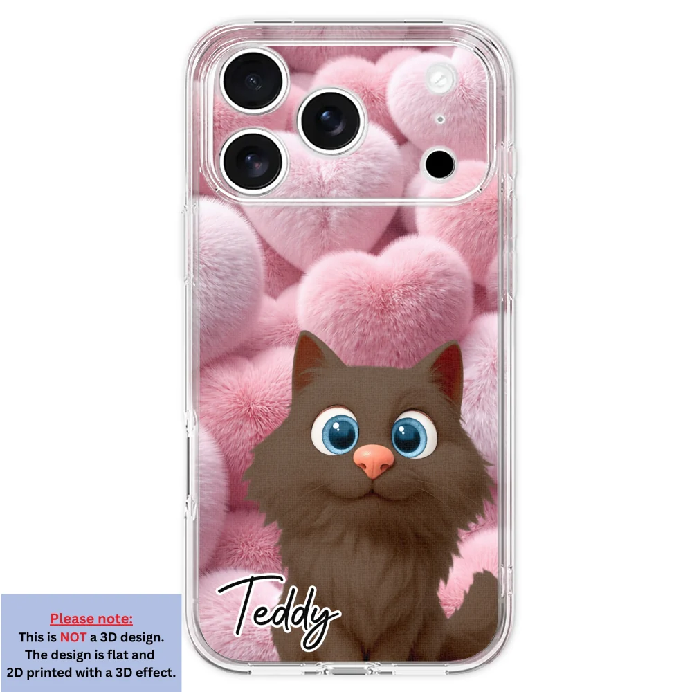 Love My Fur Babies Cats - Personalized Custom 3D Effect Phone Case - Image 29