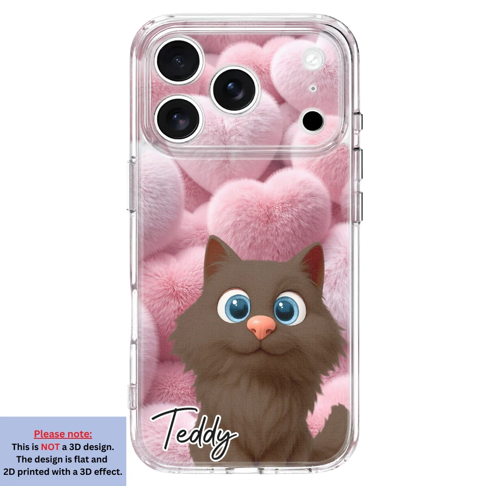 Love My Fur Babies Cats - Personalized Custom 3D Effect Phone Case - Image 30