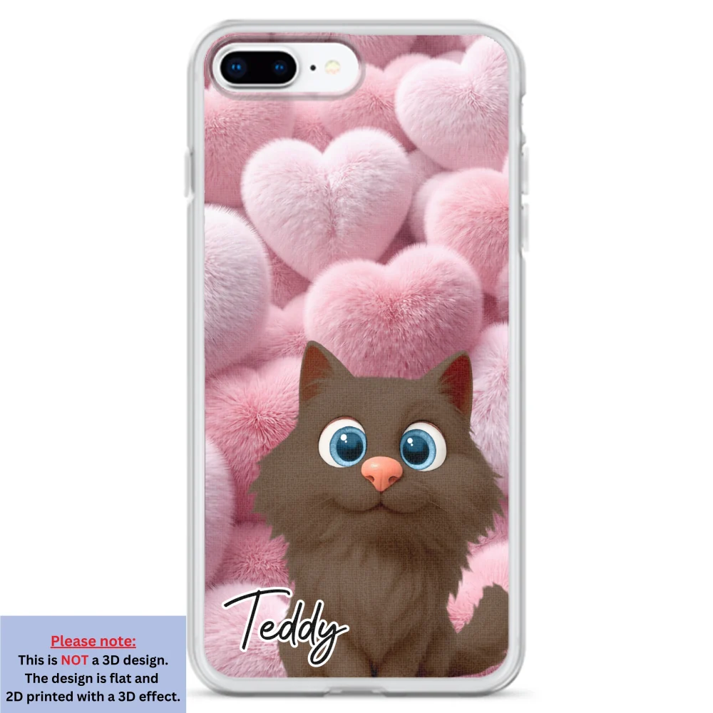 Love My Fur Babies Cats - Personalized Custom 3D Effect Phone Case - Image 6