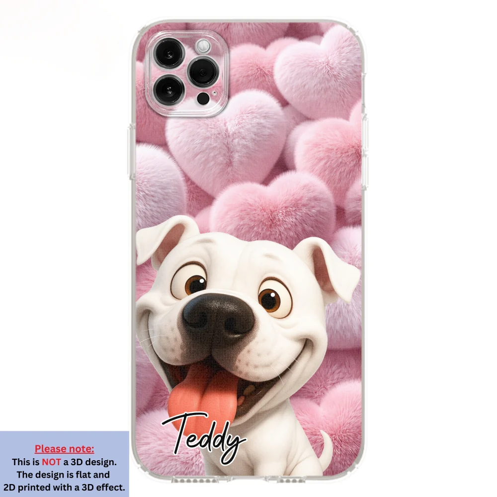 Love My Fur Babies - Personalized Custom 3D Effect Phone Case - Image 11