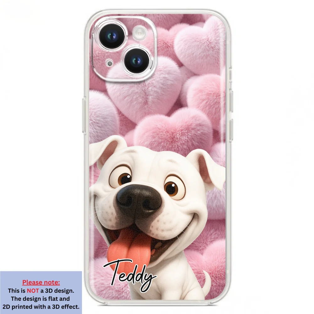 Love My Fur Babies - Personalized Custom 3D Effect Phone Case - Image 16