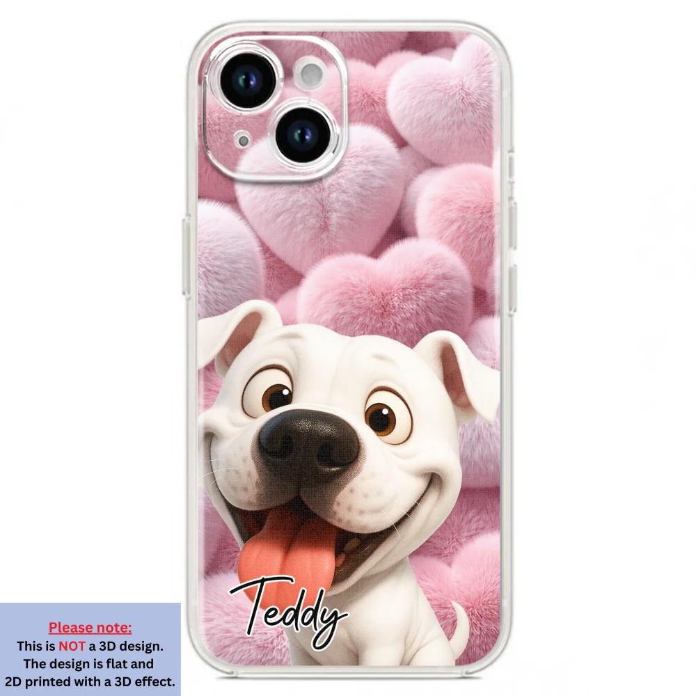 Love My Fur Babies - Personalized Custom 3D Effect Phone Case - Image 17