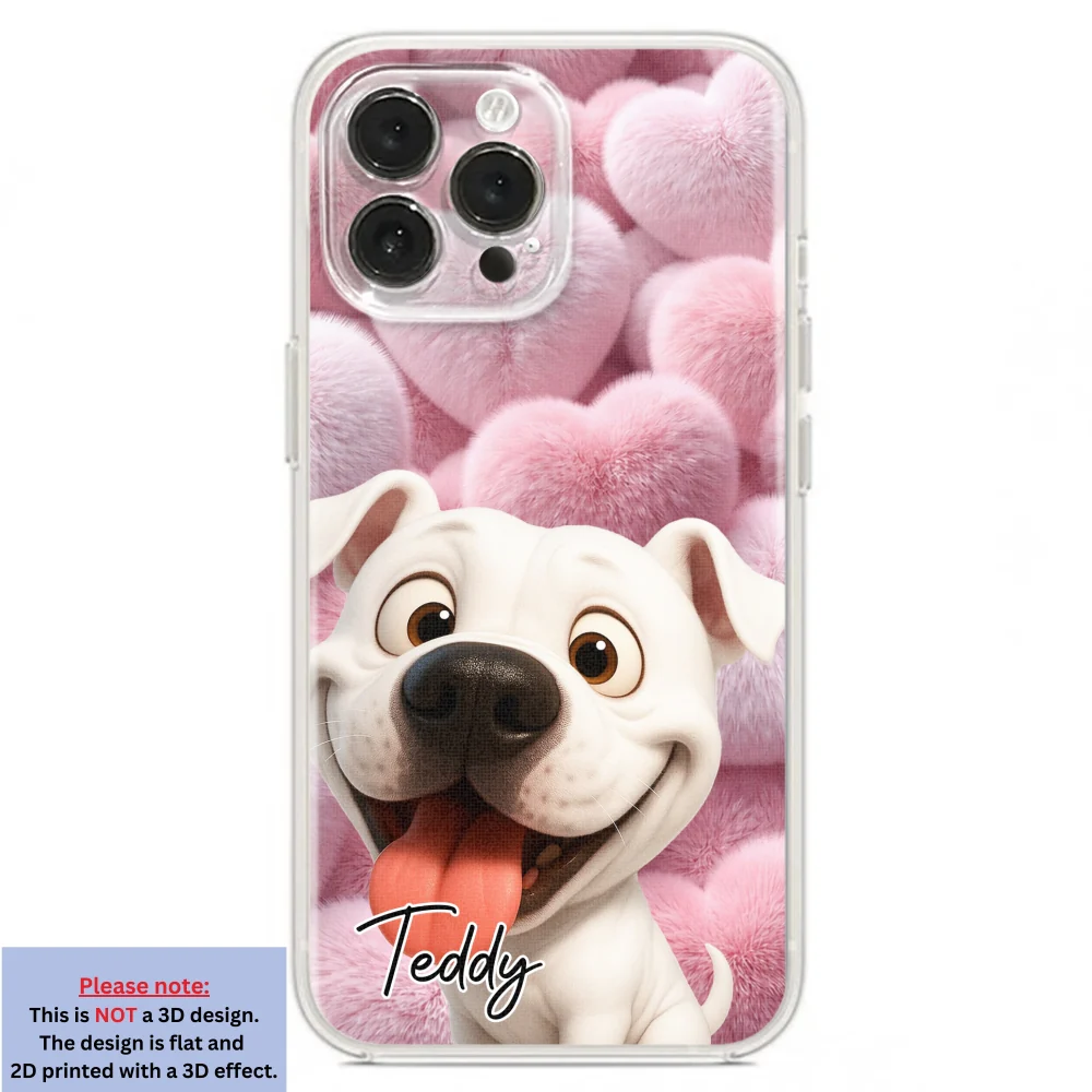 Love My Fur Babies - Personalized Custom 3D Effect Phone Case - Image 19