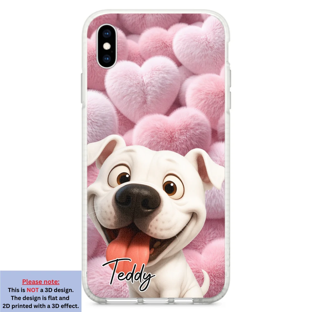 Love My Fur Babies - Personalized Custom 3D Effect Phone Case - Image 23
