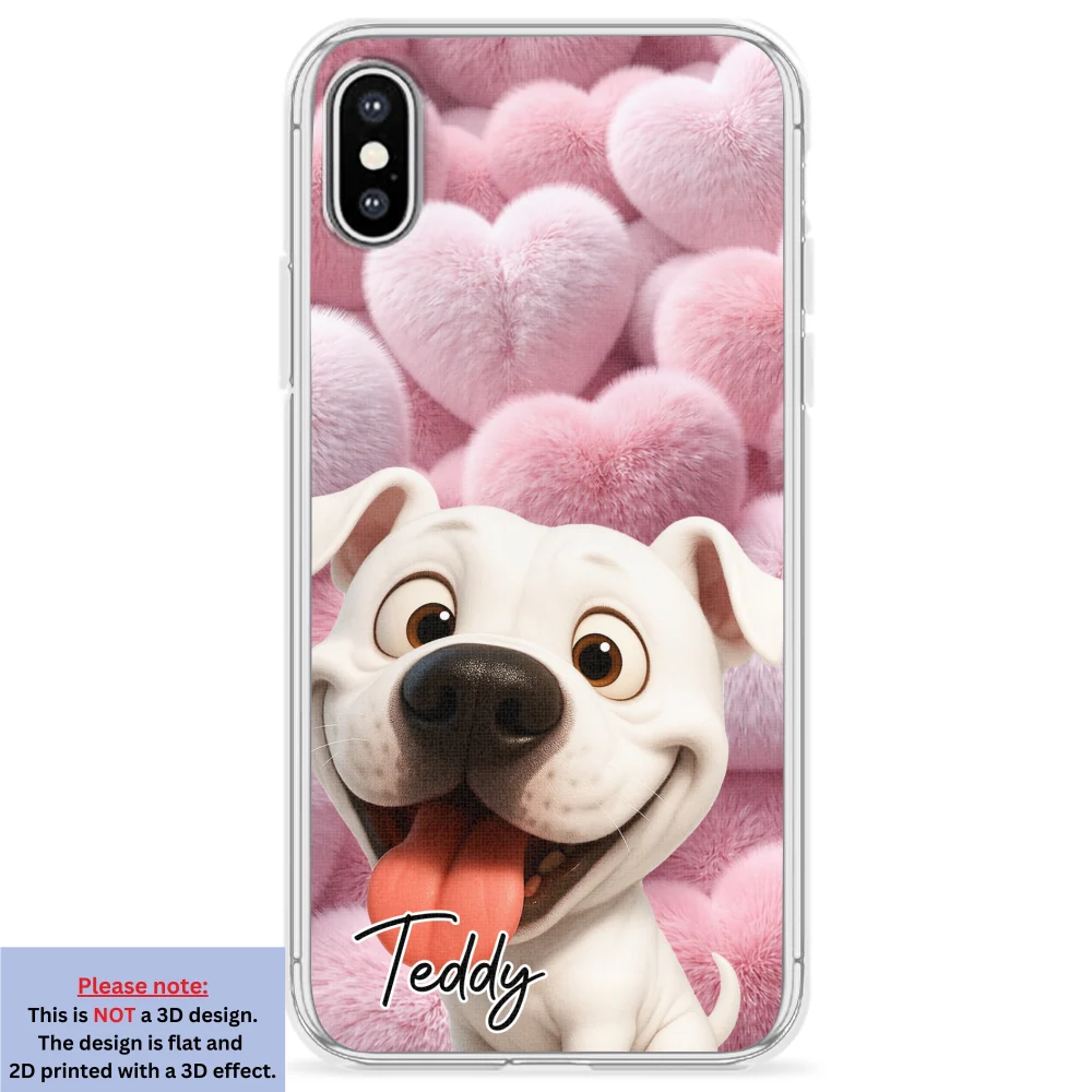 Love My Fur Babies - Personalized Custom 3D Effect Phone Case - Image 24