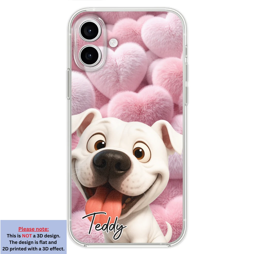 Love My Fur Babies - Personalized Custom 3D Effect Phone Case - Image 25
