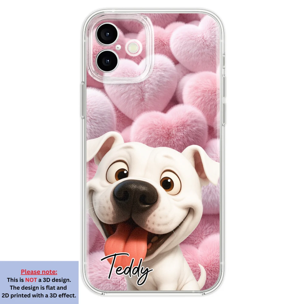 Love My Fur Babies - Personalized Custom 3D Effect Phone Case - Image 27