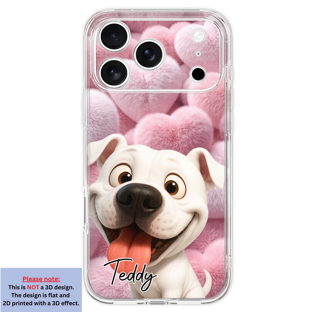 Love My Fur Babies - Personalized Custom 3D Effect Phone Case - Image 29