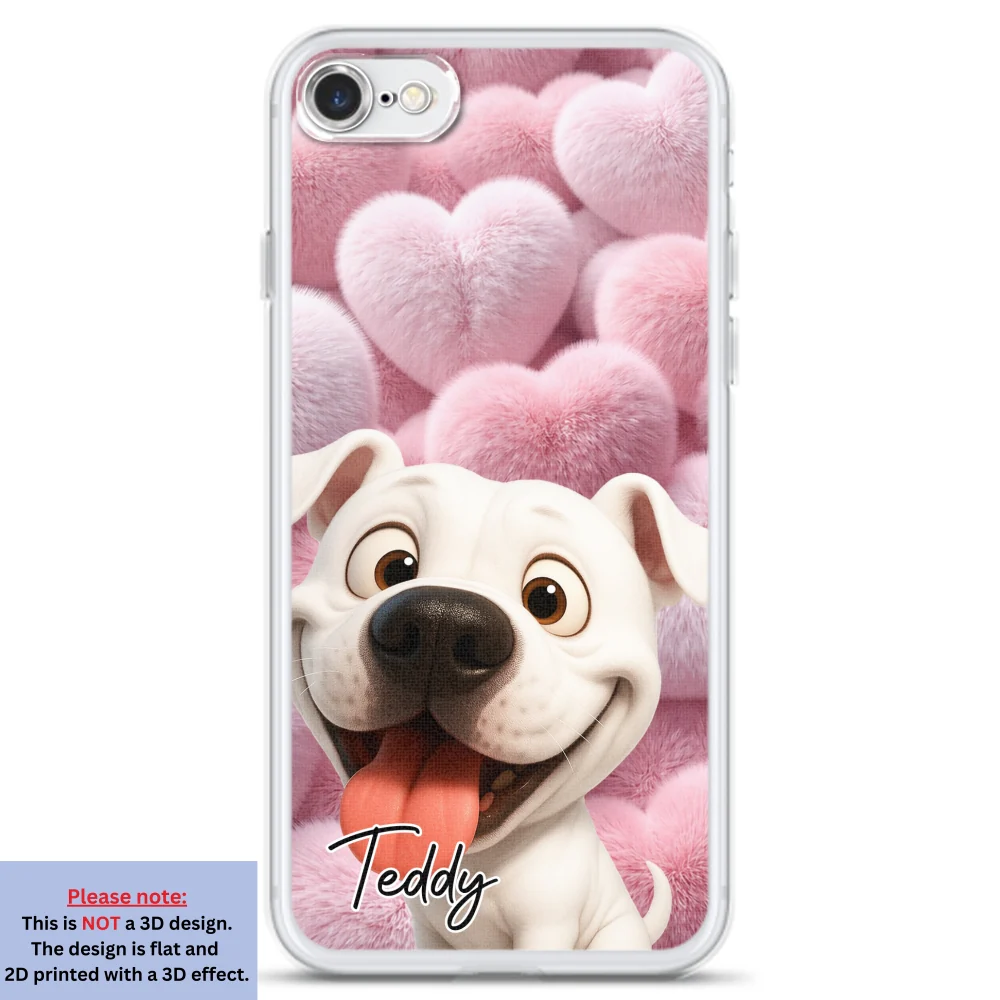 Love My Fur Babies - Personalized Custom 3D Effect Phone Case - Image 5