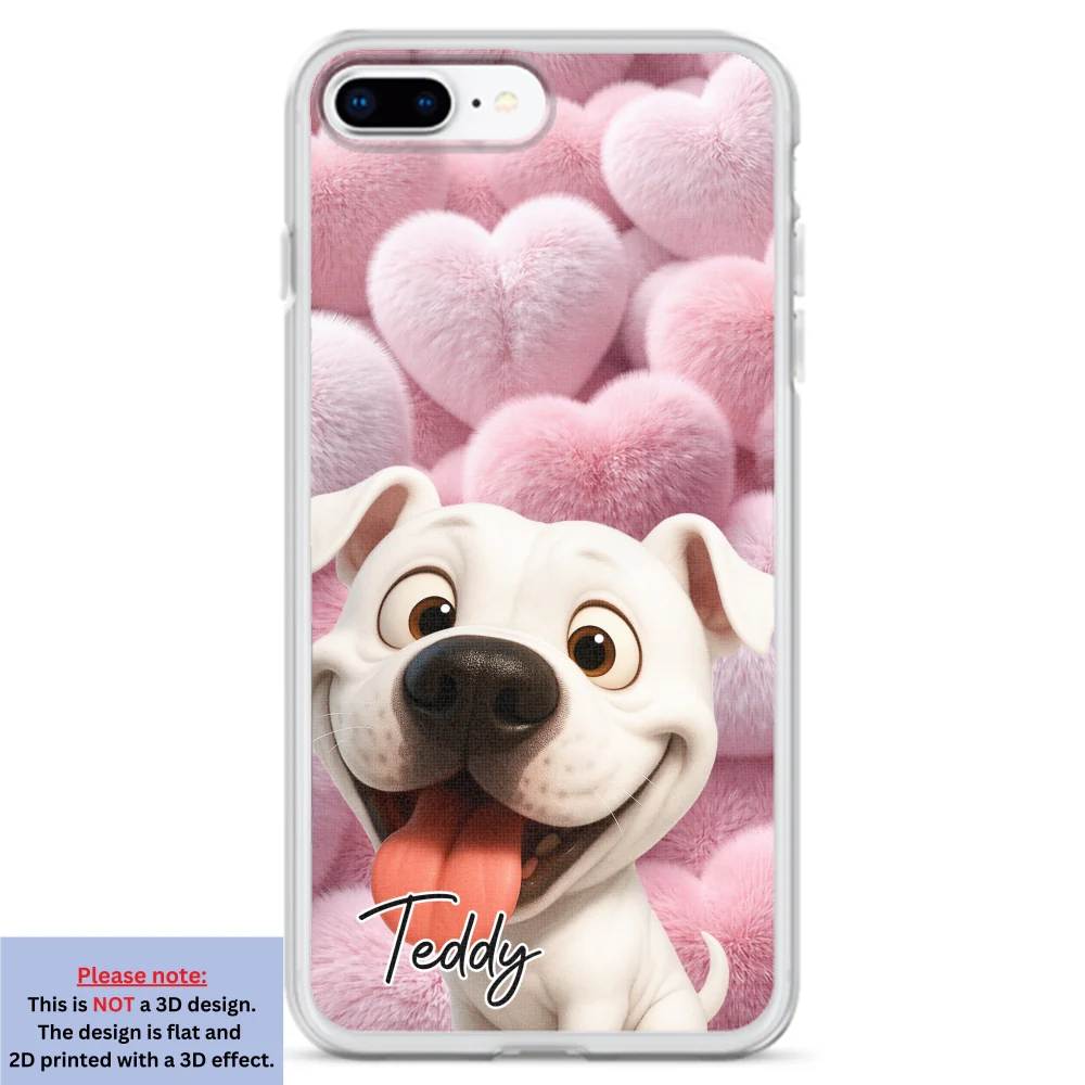 Love My Fur Babies - Personalized Custom 3D Effect Phone Case - Image 6