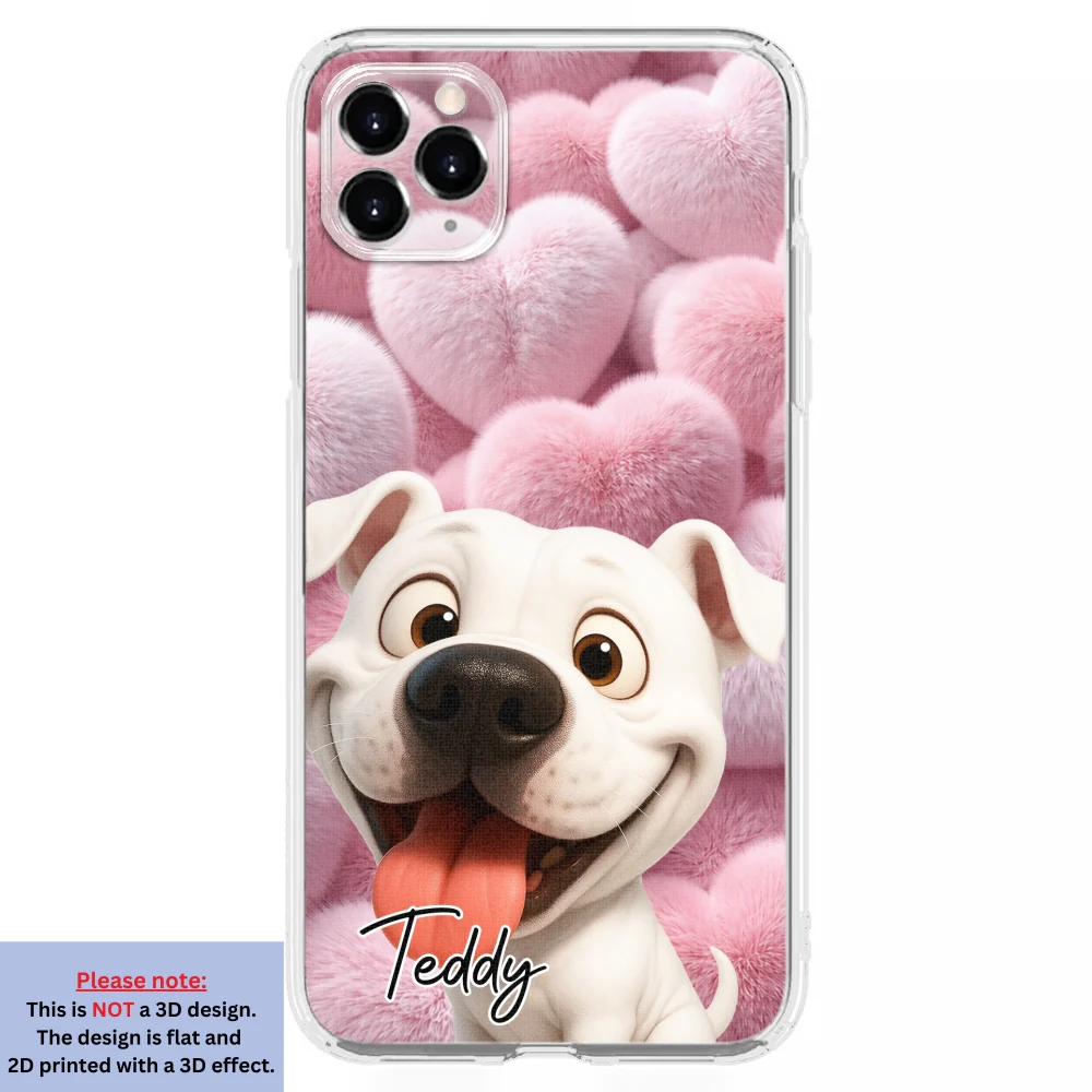 Love My Fur Babies - Personalized Custom 3D Effect Phone Case - Image 8