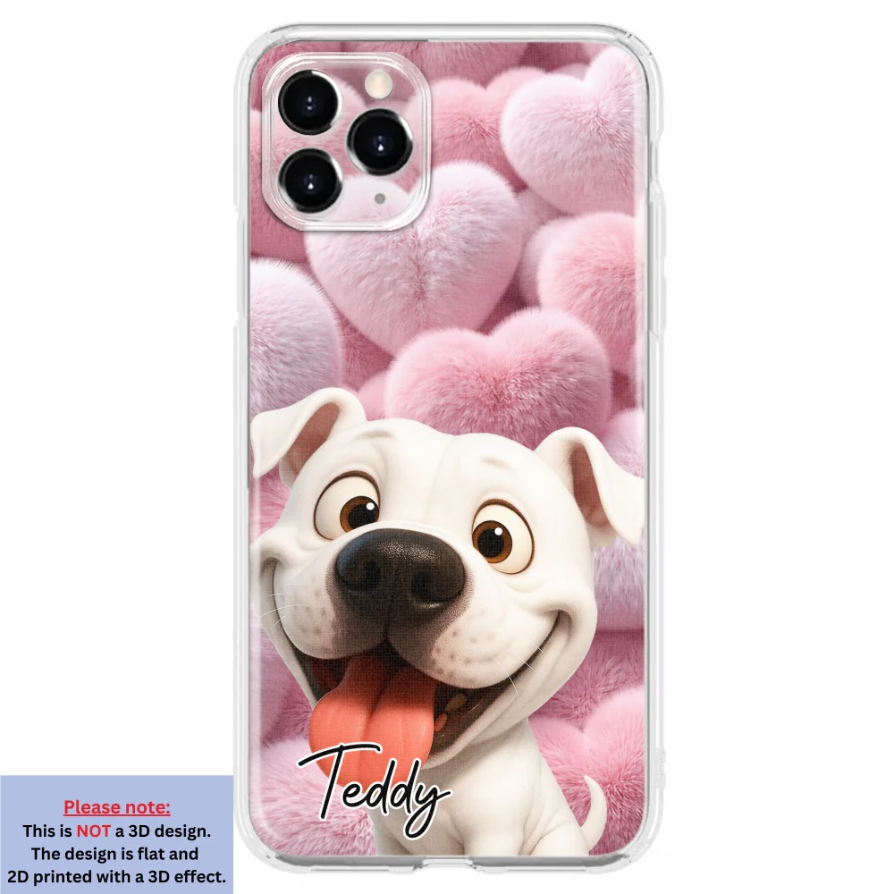 Love My Fur Babies - Personalized Custom 3D Effect Phone Case - Image 9