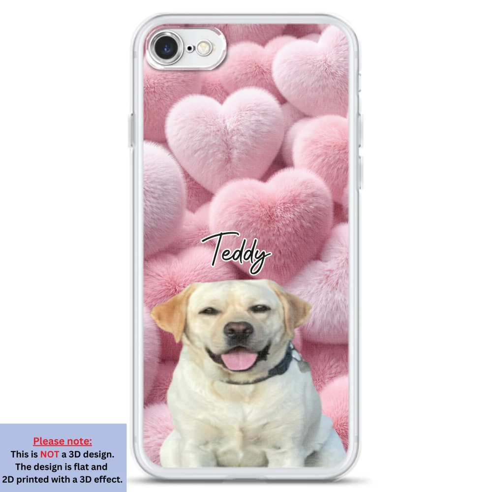 Love My Fur Babies Photo - Personalized Custom 3D Effect Phone Case - Image 3