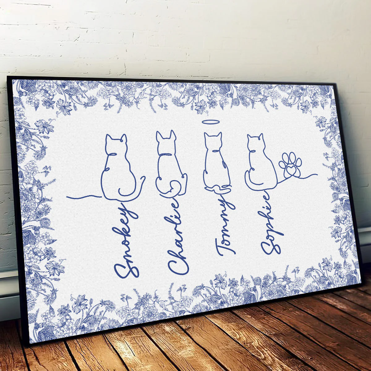 Love Pet Line Art - Personalized Custom Poster - Image 5