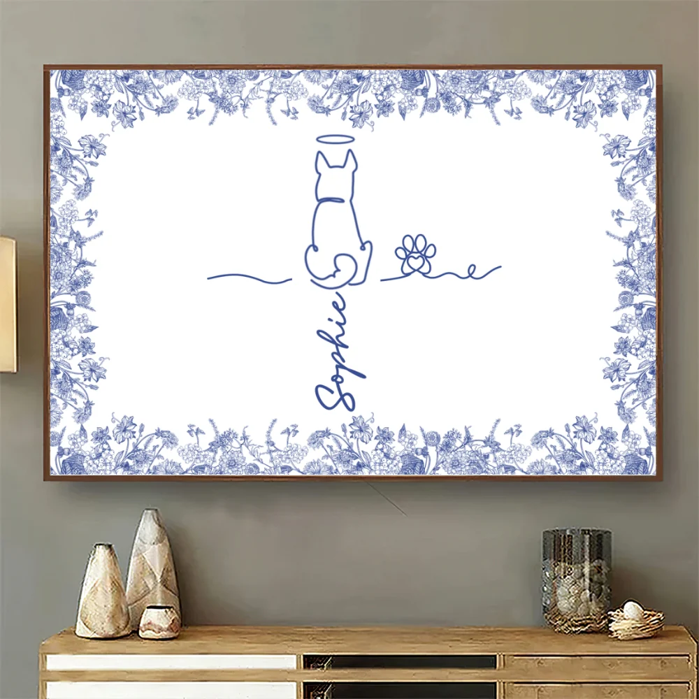 Love Pet Line Art - Personalized Custom Poster - Image 7