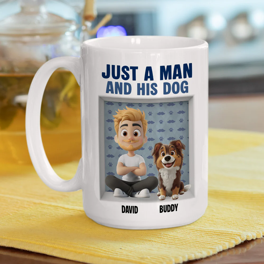 Love You Day And Night - Personalized Custom 3D Effect Mug - Image 6