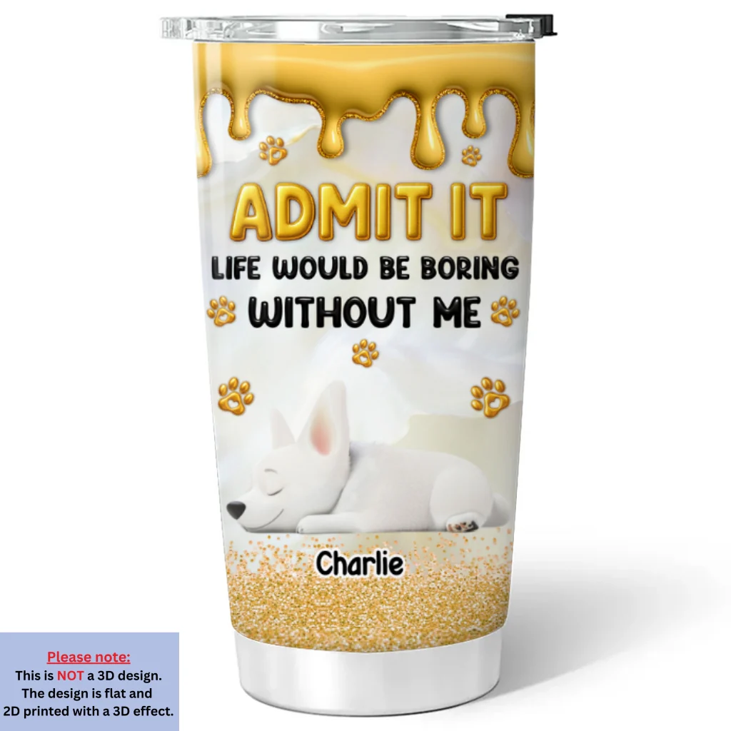 Love You Longer - Personalized Custom 3D Effect Tumbler - Image 7
