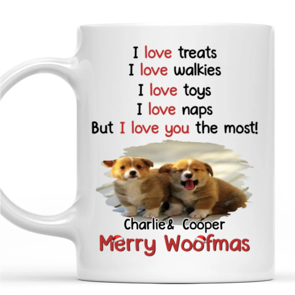 Love You The Most Photo - Personalized Custom Coffee Mug - Image 6