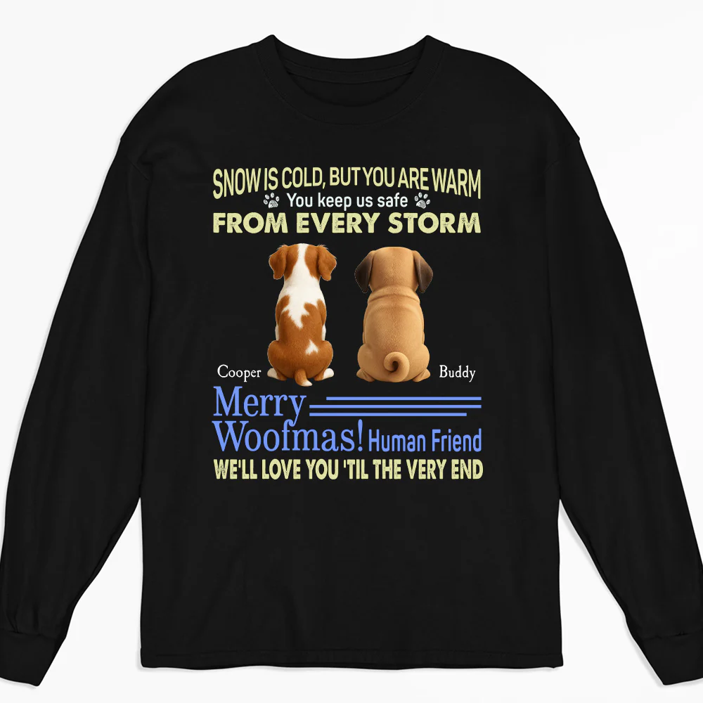 Love You Till Very End - Personalized Custom Long Sleeve T-shirt