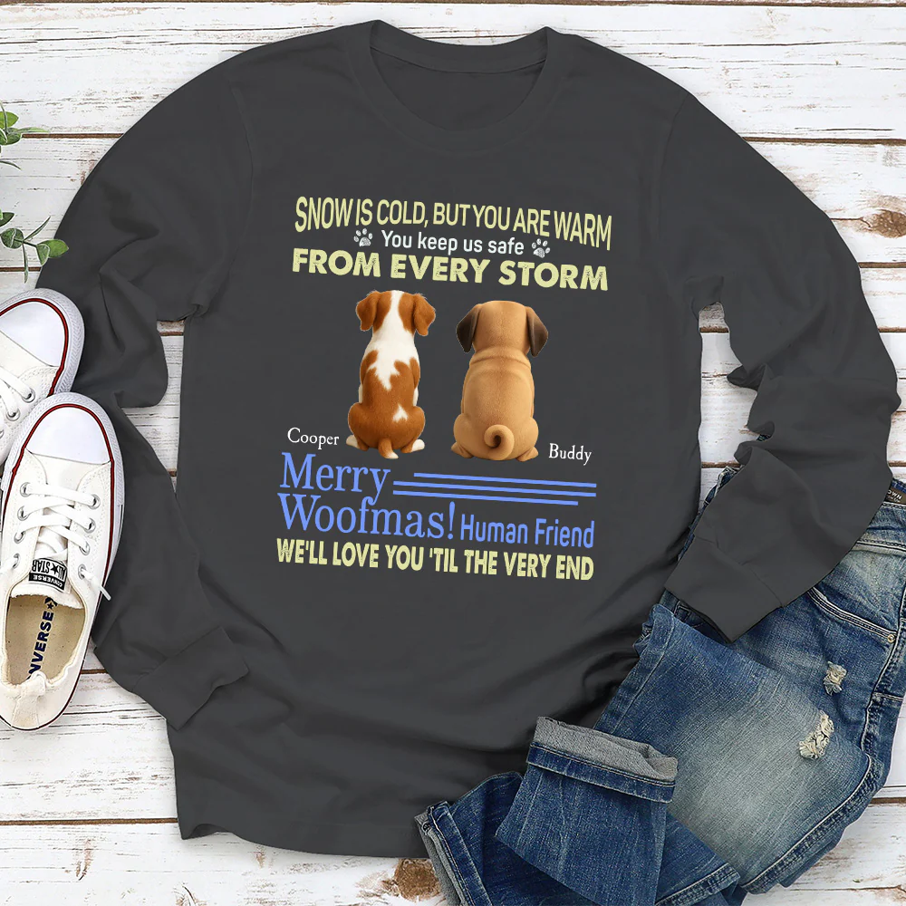 Love You Till Very End - Personalized Custom Long Sleeve T-shirt - Image 2