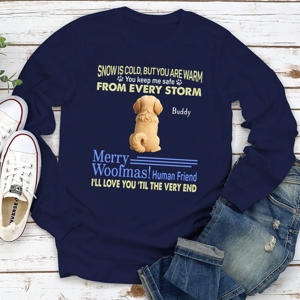 Love You Till Very End - Personalized Custom Long Sleeve T-shirt - Image 3